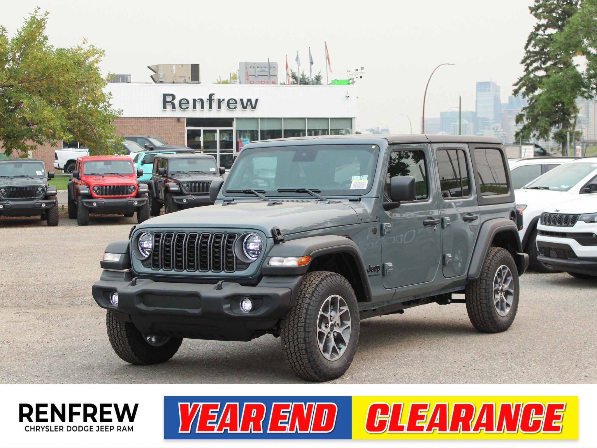2025 Jeep Wrangler Sport S 4 Door 4x4, Remote Start, Heated Seats, Sa