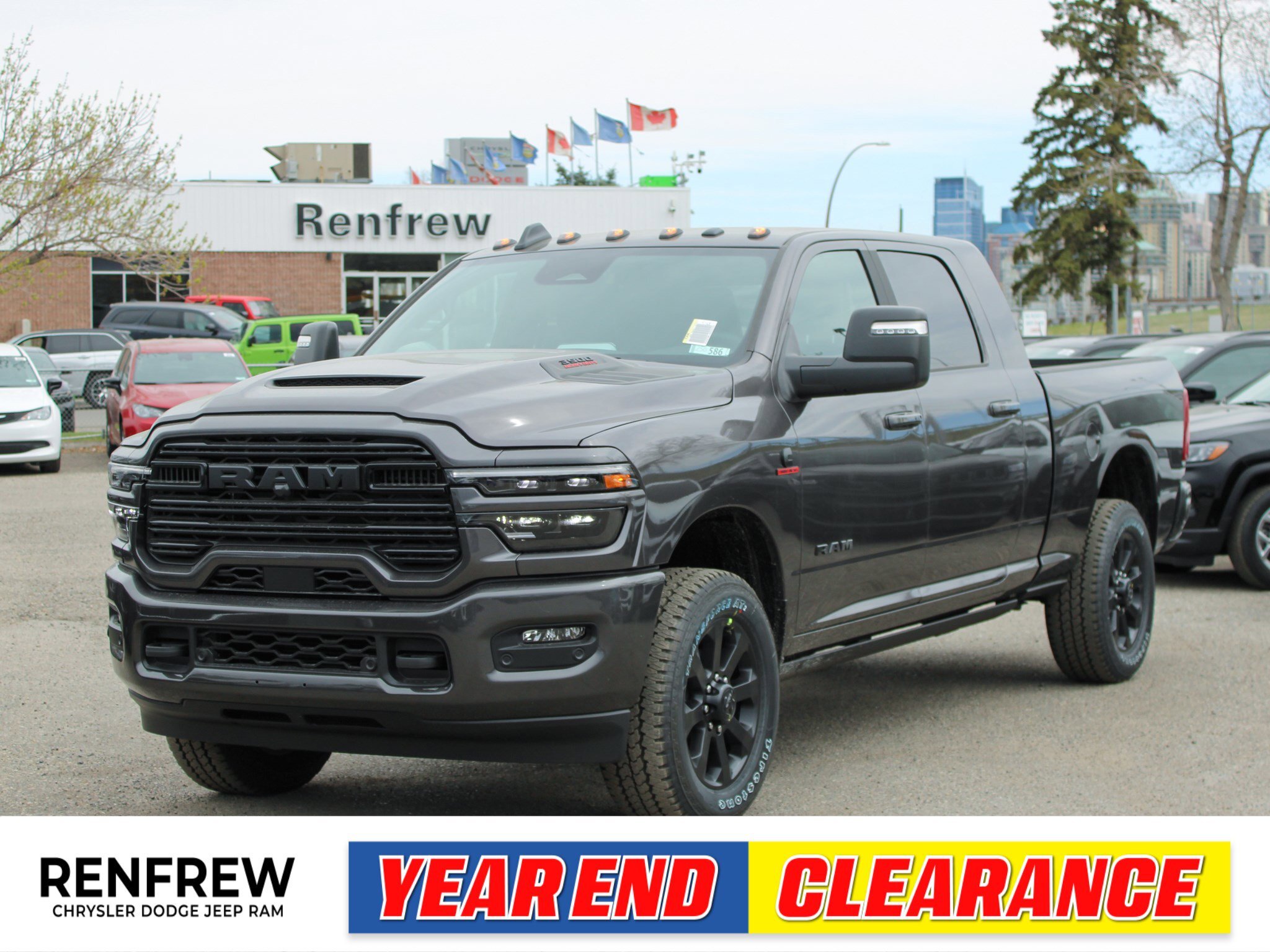 2025 Ram 3500 Laramie Mega Cab 4x4, 8-Spd ZF, FULL LOAD