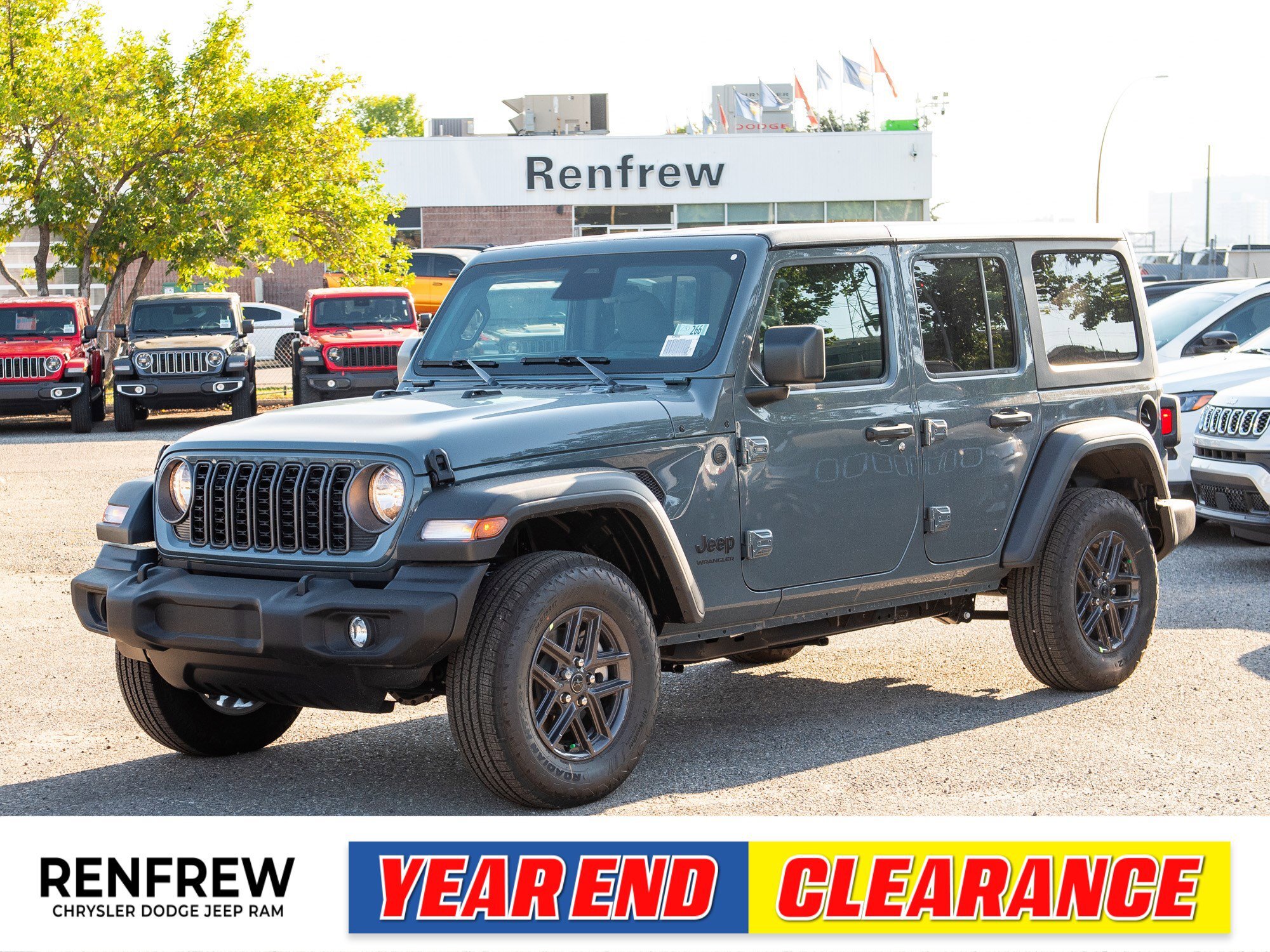 2025 Jeep Wrangler Sport S 4 Door 4x4, Heated Seats, Remote Start, Tr