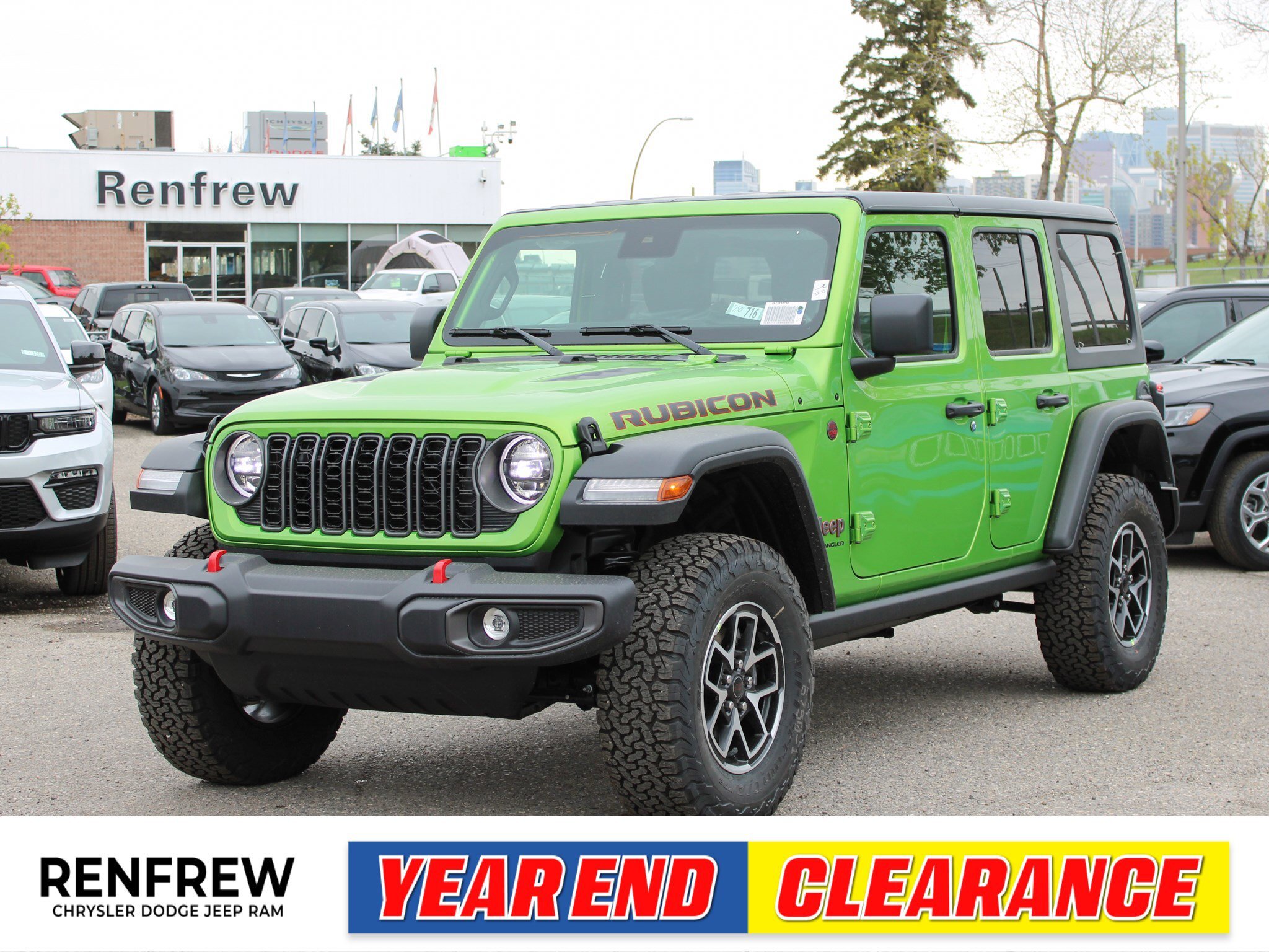 2025 Jeep Wrangler Rubicon 4x4, Nappa Leather, Remote Start, Front/Re