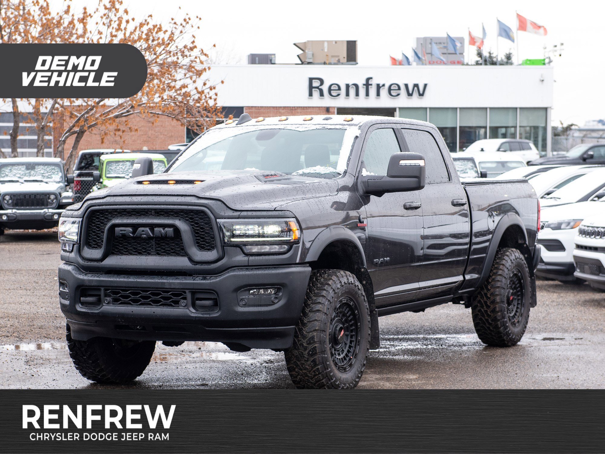 2024 Ram 2500 Rebel, 2 Inch Lift, 37 Inch Tires