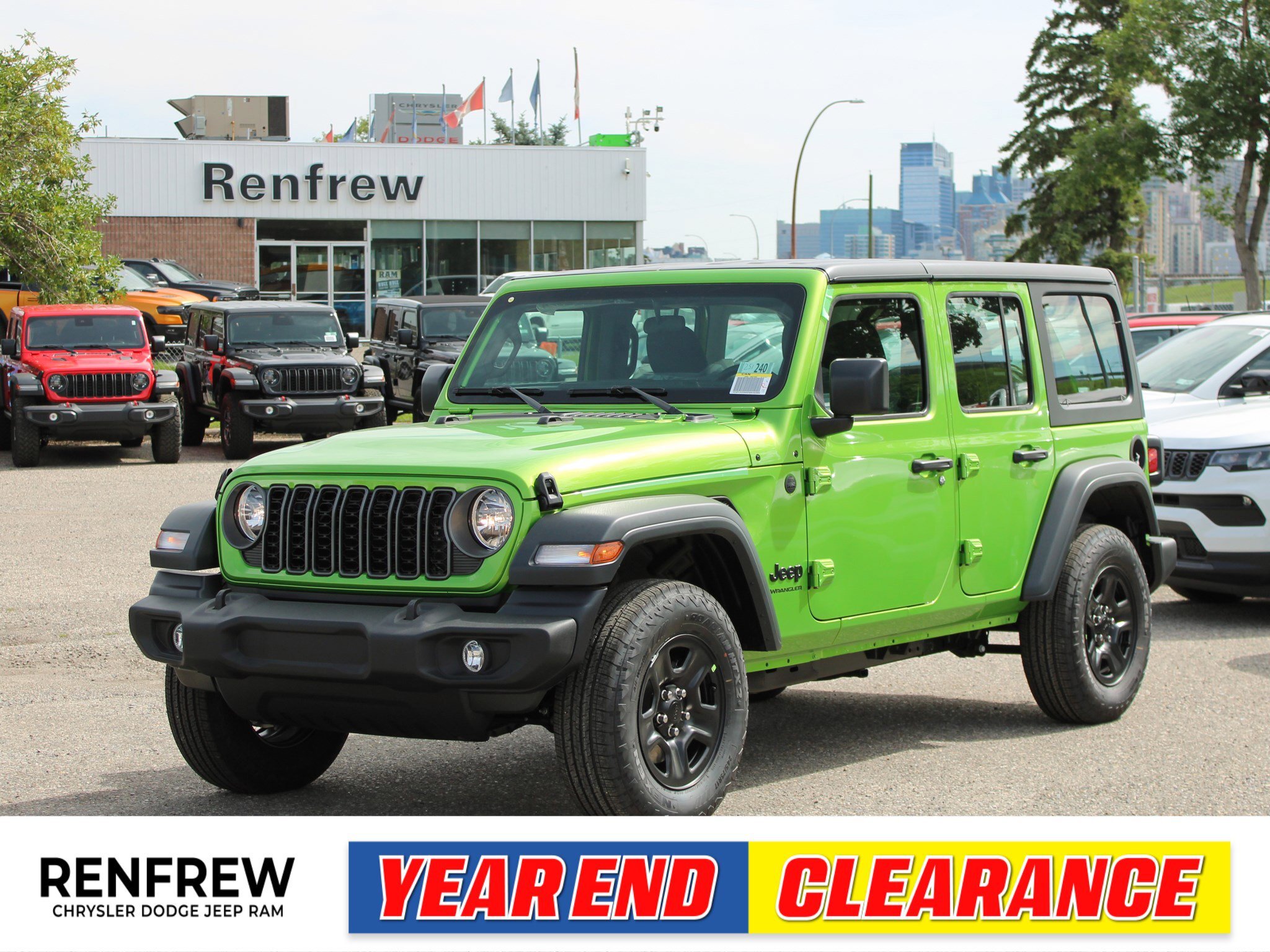 2025 Jeep Wrangler Sport 4x4, Turbo, Trailer Tow, 12 Inch Screen