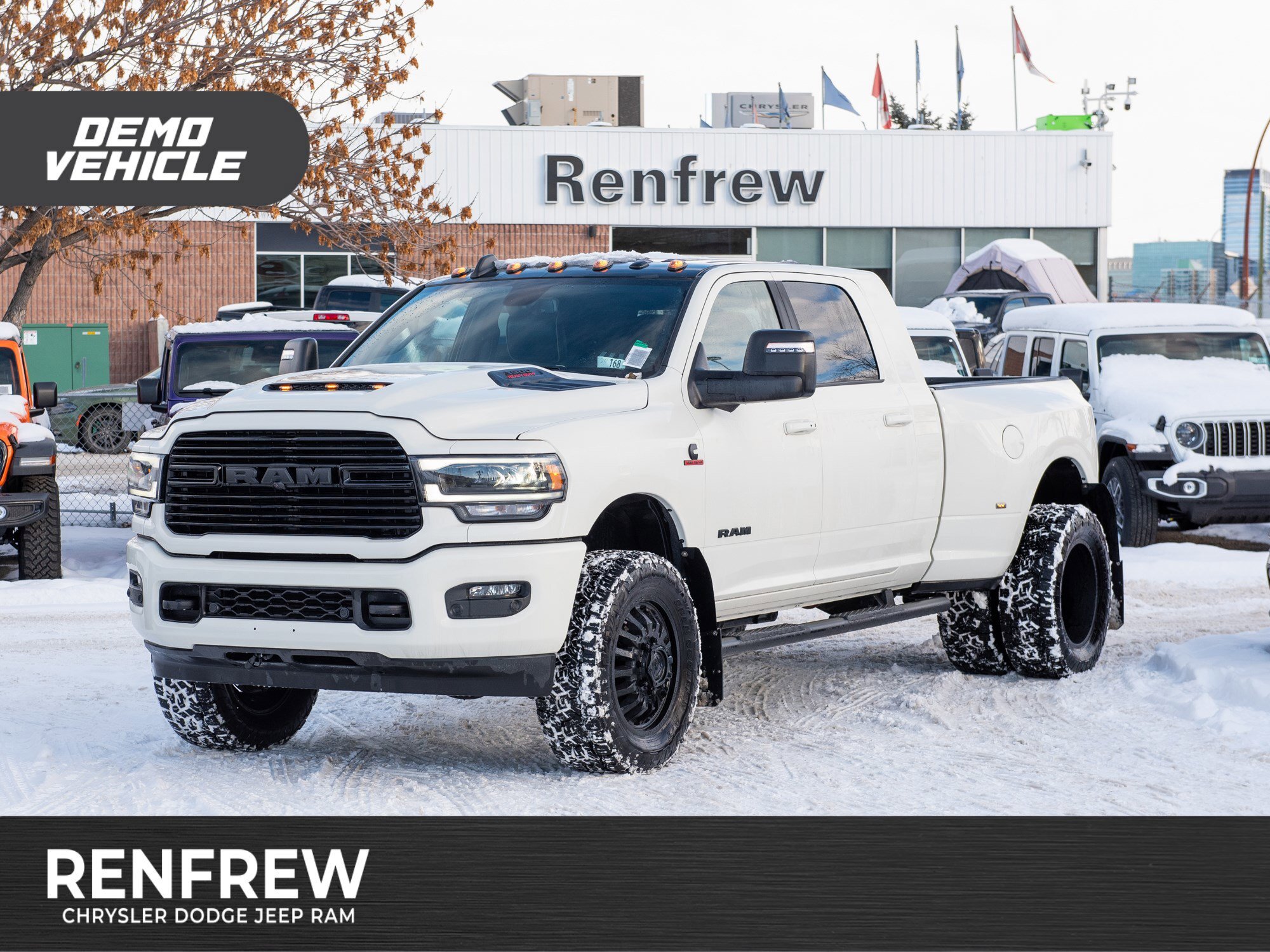 2024 Ram 3500 Laramie Mega Cab 4x4, 2 Inch Lift, 35 Inch Tires,