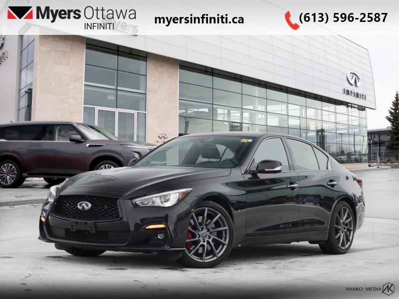 2022 INFINITI Q50 Red Sport I-LINE