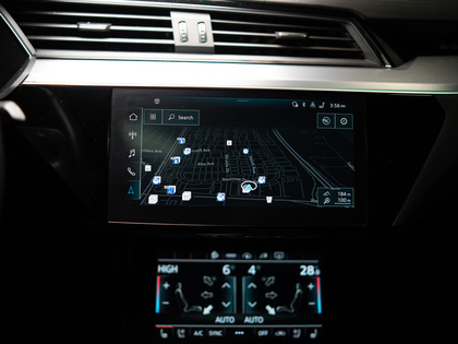 used 2024 Audi Q8 e-tron Sportback car, priced at $60,900