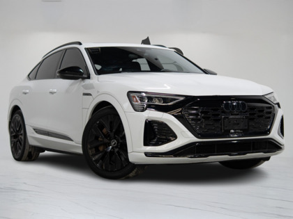 used 2024 Audi Q8 e-tron Sportback car, priced at $60,900