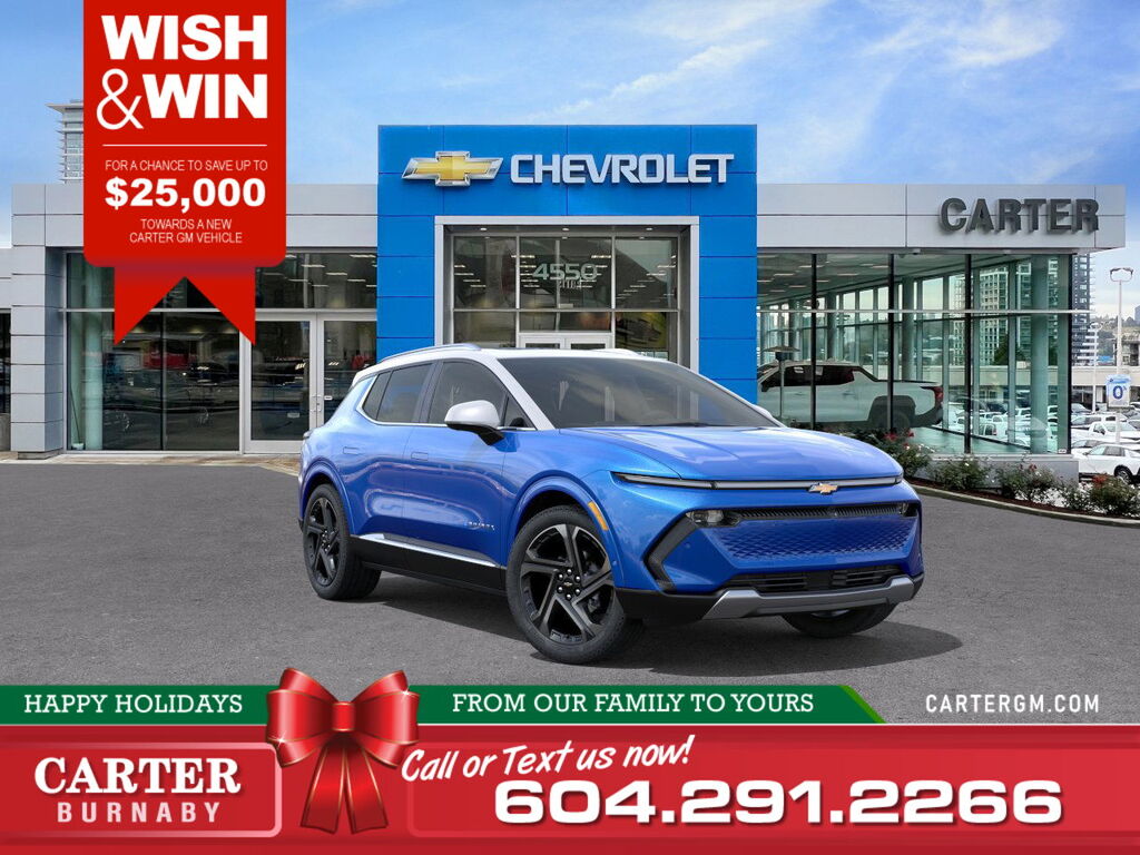 Voxcar CHEVROLET Equinox EV SUV in Blue, VANCOUVER