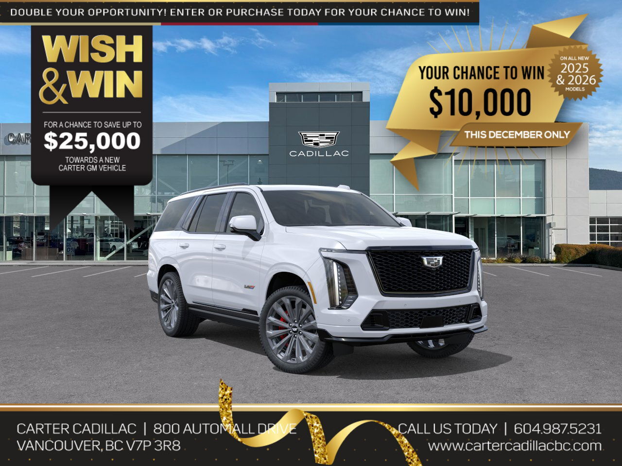 2026 Cadillac Escalade