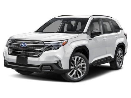 White 2025 Subaru Forester Hybrid e-BOXER Premier AWD SUV / Crossover Continuously Variable Transmission