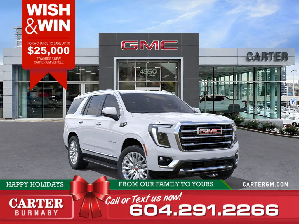 Voxcar GMC Yukon SUV in White, VANCOUVER