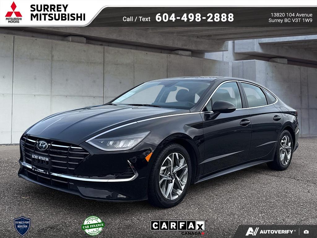 Black 2022 Hyundai Sonata SE FWD Sedan Front-Wheel Drive 8-Speed Automatic