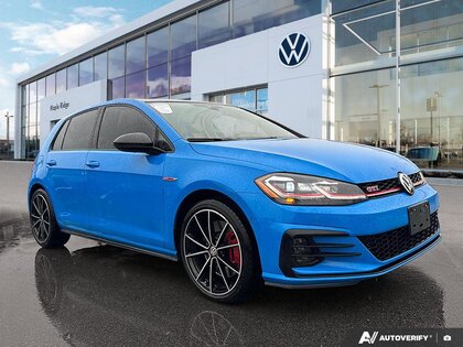 used 2021 Volkswagen Golf GTI car, priced at $28,399