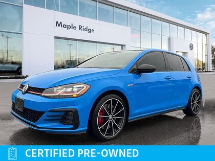 used 2021 Volkswagen Golf GTI car, priced at $28,399