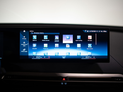 used 2023 BMW iX car, priced at $59,900