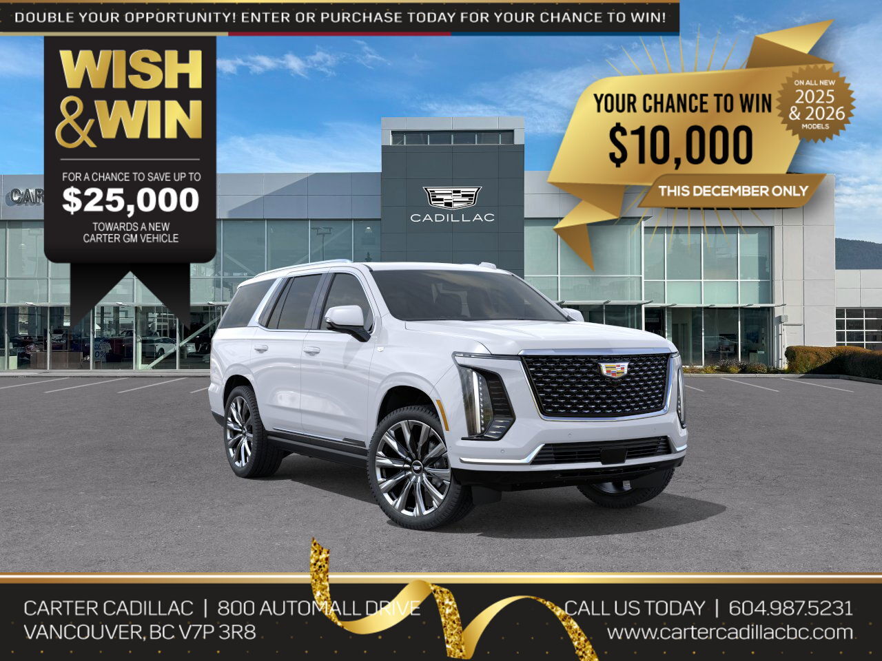 2026 Cadillac Escalade