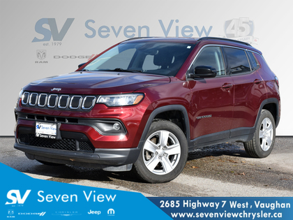 used 2022 Jeep Compass car, priced at $22,210
