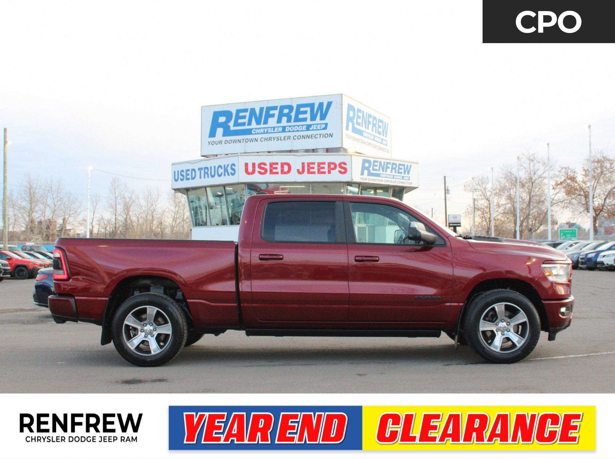 2019 Ram 1500 Sport | 5.7L HEMI | Panoramic Sunroof | Tow Packag