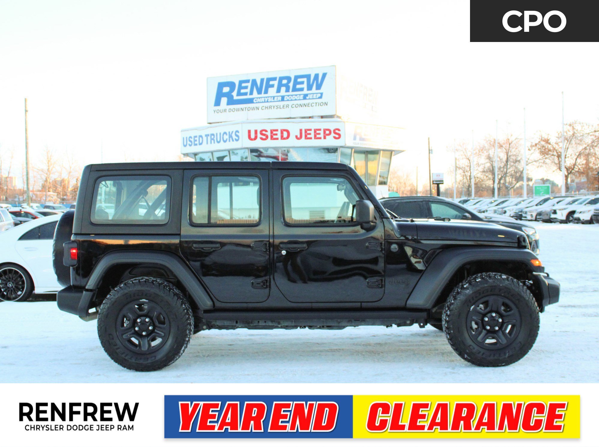 2024 Jeep Wrangler Sport | No Accidents | Hardtop | 3.6L V6 | Skid Pl