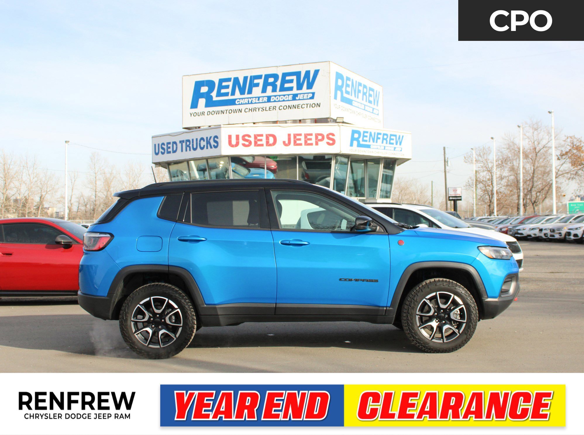 2024 Jeep Compass Trailhawk | 3M PPF | Heated Seats | Leather | Remo
