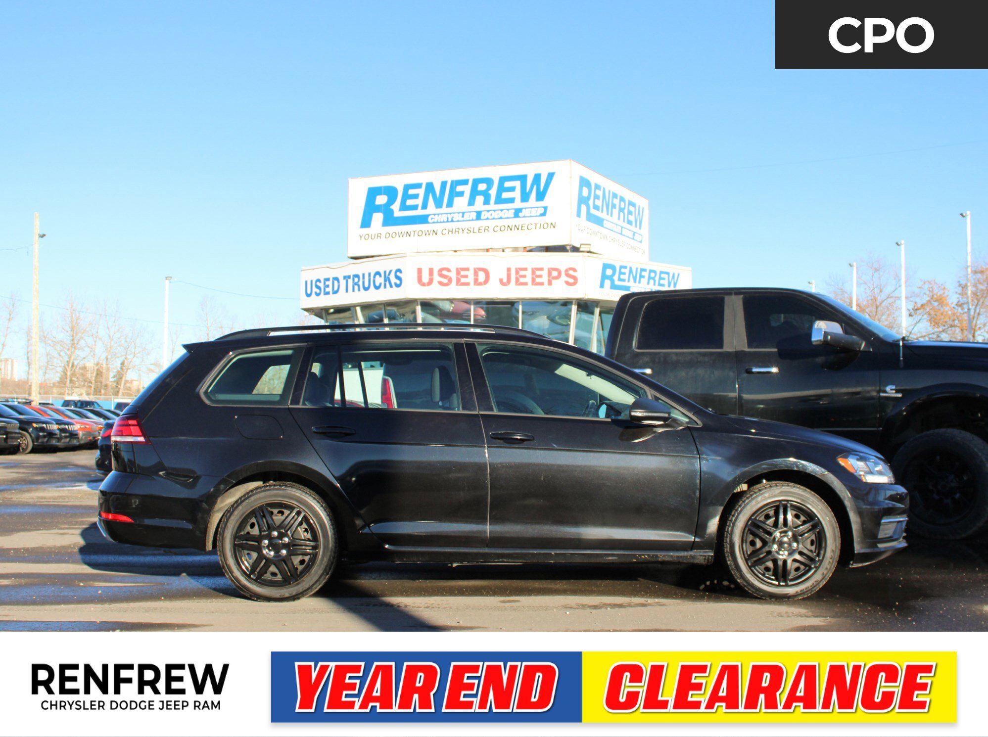 2019 Volkswagen Golf SportWagen Turbo AWD, Heated Seats, Backup Camera