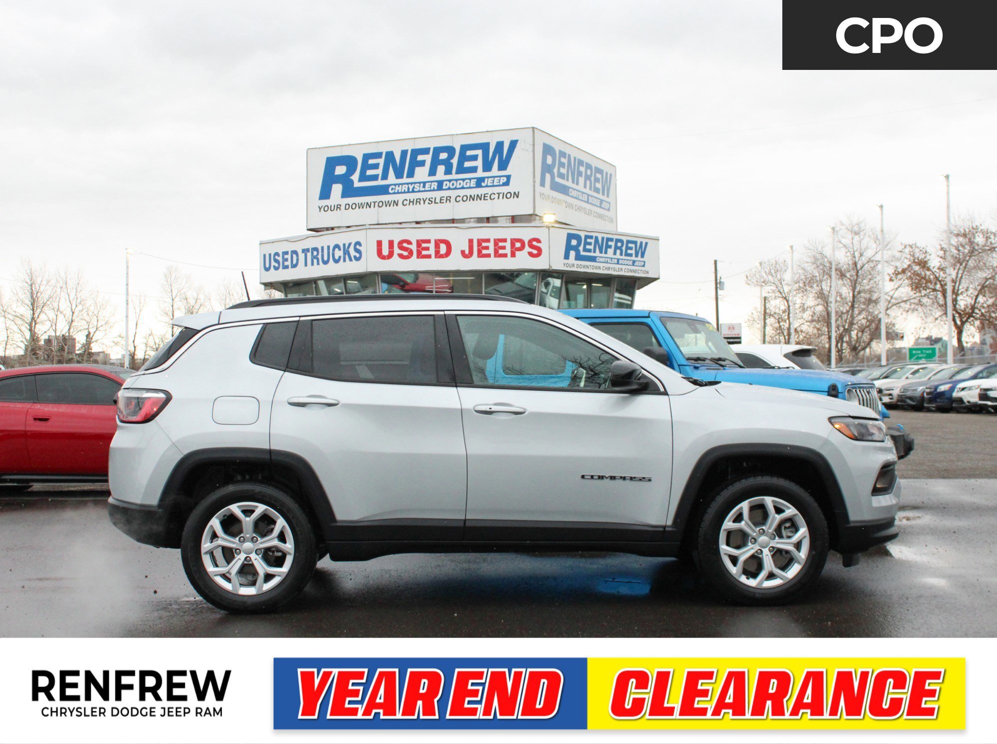 2024 Jeep Compass North | No Accidents | Heated Seats | AWD | Backup