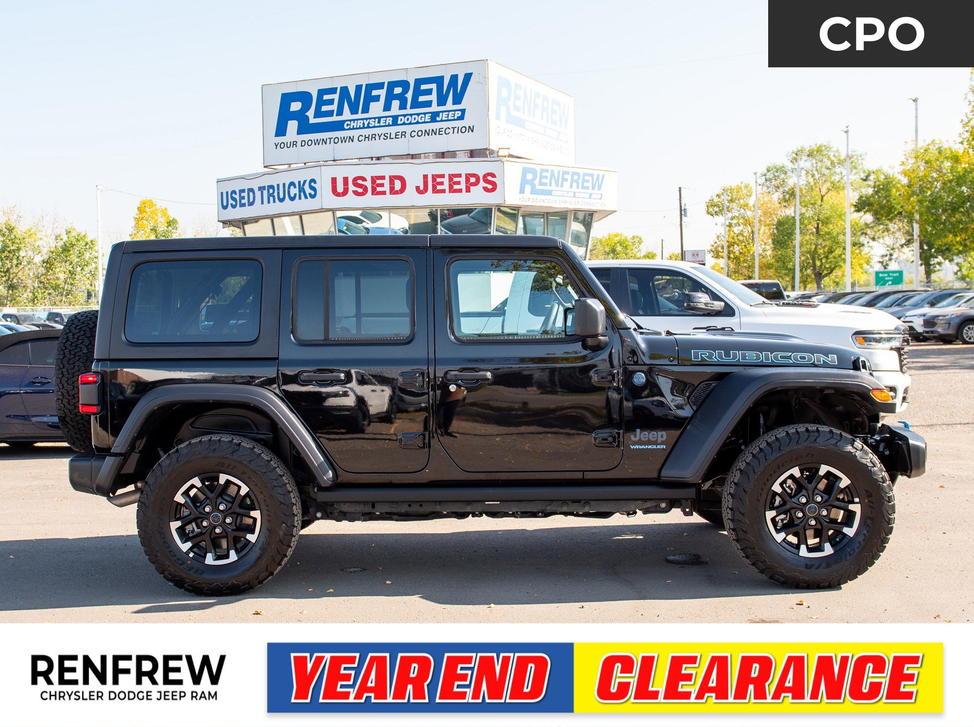 2024 Jeep Wrangler 4xe Rubicon 4 Door 4x4, Off-Road Camera, 12 Inch Scree