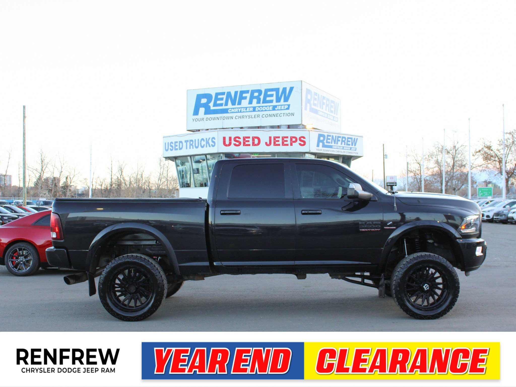 2017 Ram 2500 Laramie, LOADED, 3M, Lift Kit, Alpine, Heated Seat