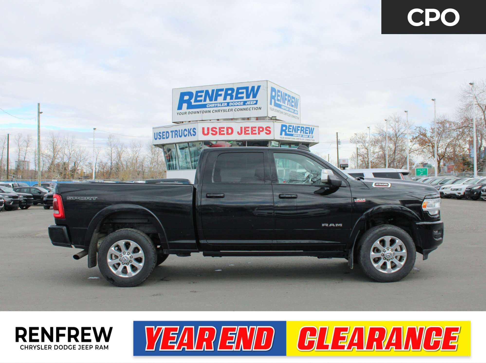 2022 Ram 2500 Laramie, Leather, Power Running Boards, Heated Sea