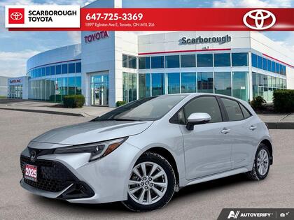 used 2025 Toyota Corolla Hatchback car, priced at $30,495