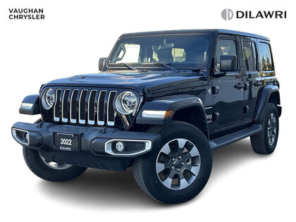 used 2022 Jeep Wrangler Unlimited car, priced at $43,800