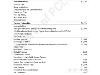 used 2020 Porsche Cayenne car, priced at $85,900