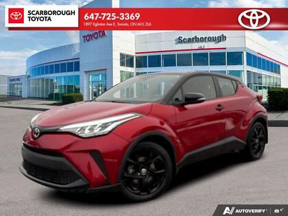 used 2021 Toyota C-HR car, priced at $24,995