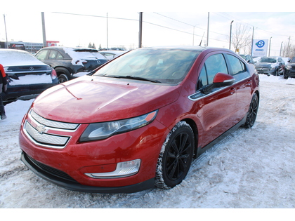 Red 2012 Chevrolet Volt FWD Hatchback Front-Wheel Drive Automatic