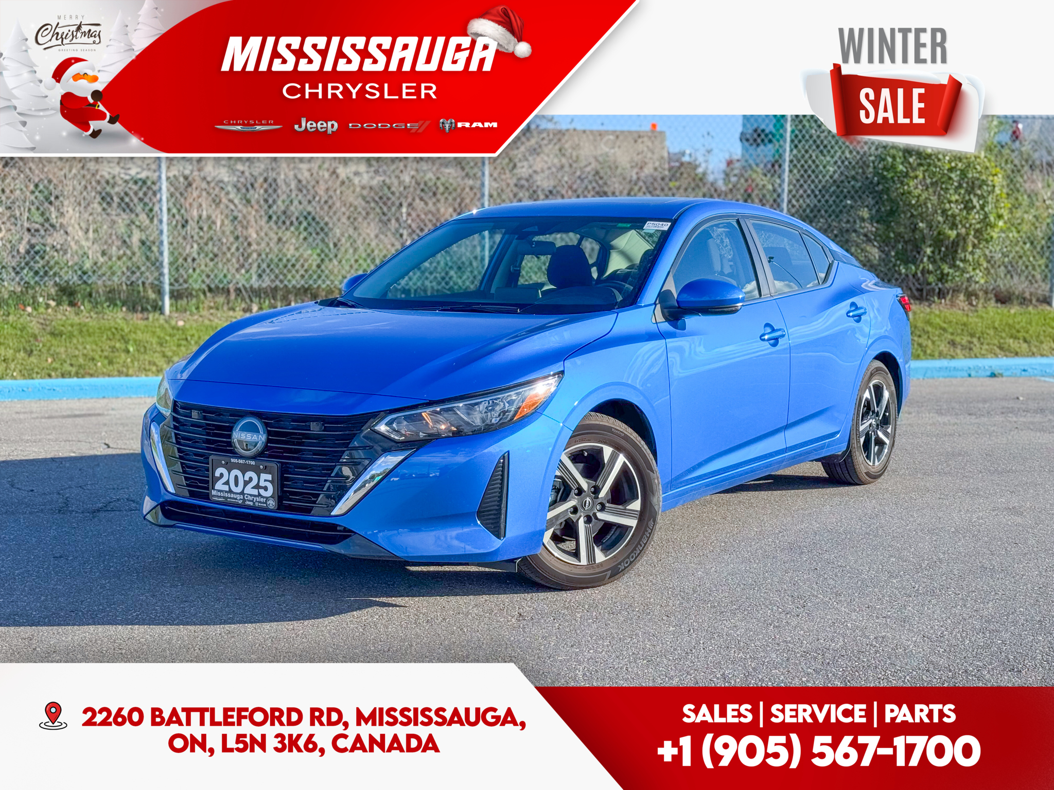 Nissan Sentra SV FWD 2025