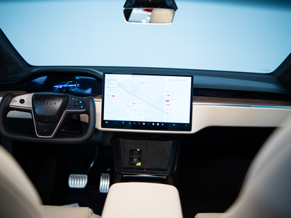 used 2022 Tesla Model X car, priced at $81,900