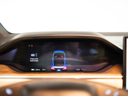 used 2022 Tesla Model X car, priced at $81,900