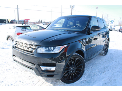 Black 2017 Land Rover Range Rover Sport V6 HSE 4WD SUV / Crossover All-Wheel Drive Automatic