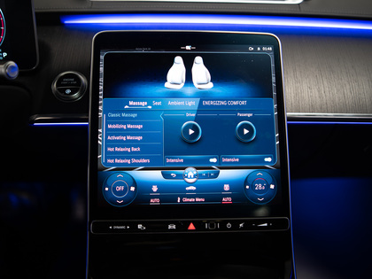 used 2021 Mercedes-Benz S-Class car, priced at $109,900