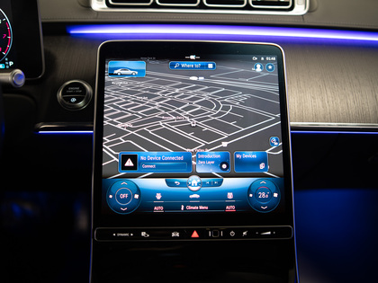 used 2021 Mercedes-Benz S-Class car, priced at $109,900