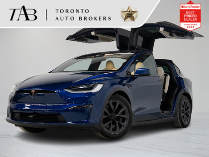 used 2022 Tesla Model X car, priced at $81,900
