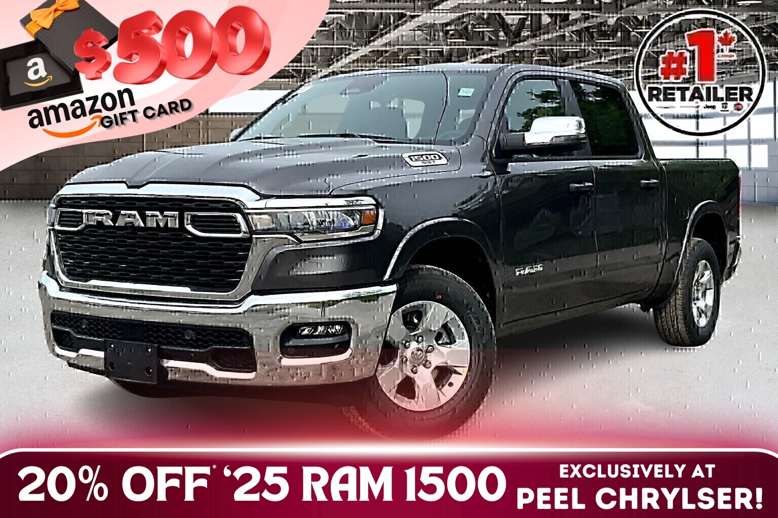 RAM 1500 Big Horn Crew Cab 4WD 2025