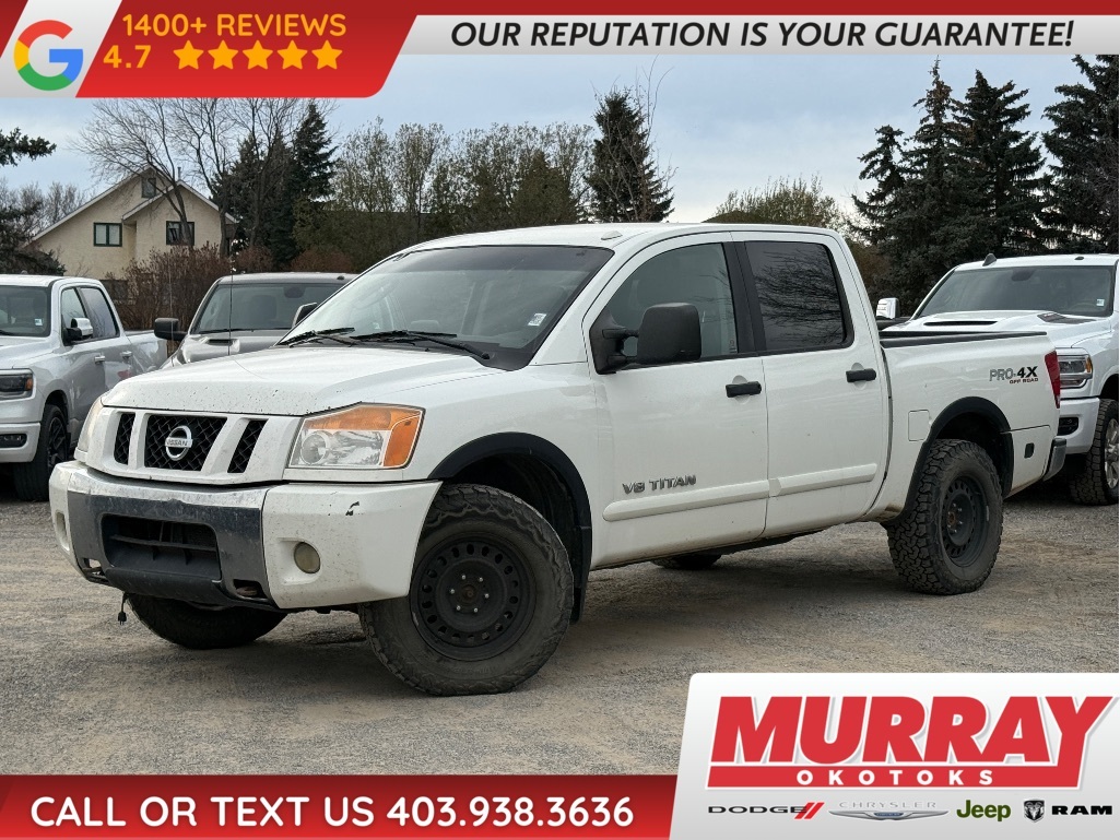 2010 Nissan Titan PRO-4X Crew Cab 4WD