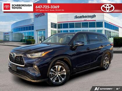 used 2022 Toyota Highlander Hybrid car, priced at $47,495