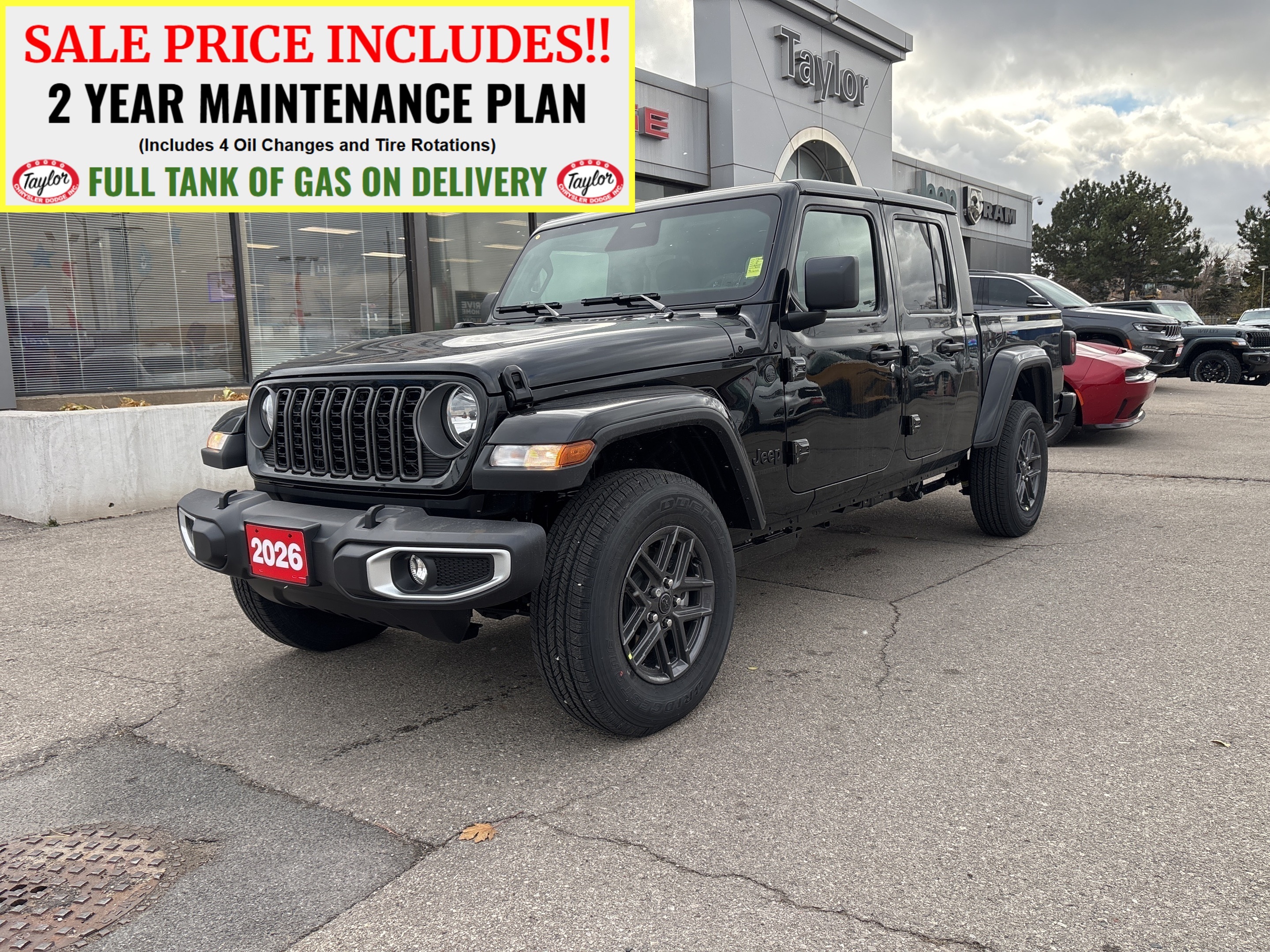 Jeep Gladiator Sport S Crew Cab 4WD 2026