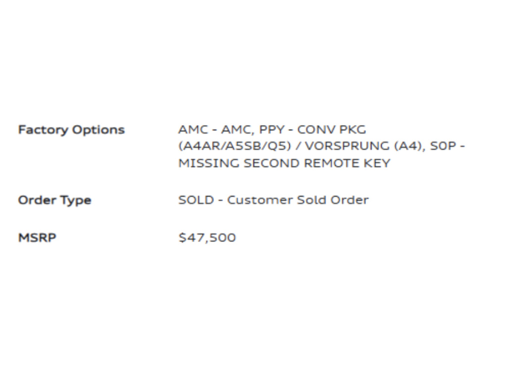 2022 Audi Q5 45 Komfort, Toronto, Cash