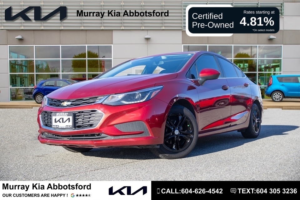 Chevrolet Cruze LT Sedan FWD 2018