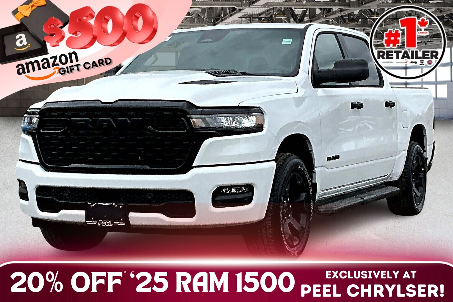 RAM 1500 Tradesman Crew Cab 4WD 2025