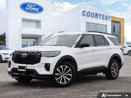 used 2025 Ford Explorer car, priced at $54,500