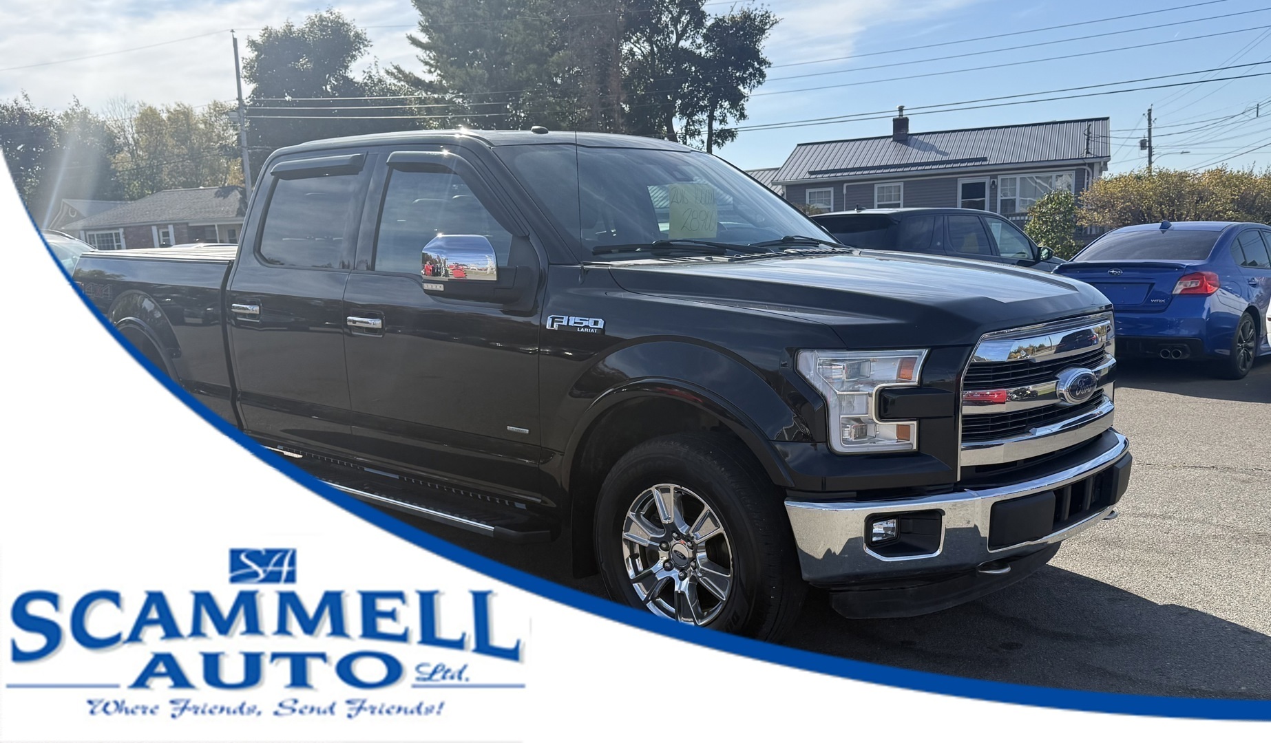 2016 Ford F-150 LARIAT SUPERCREW / 3.5 V6 ENGINE / ONE OWNER / LEA