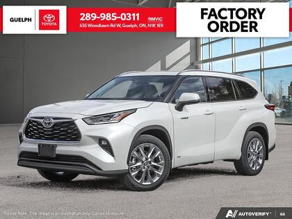Toyota Highlander Hybrid Limited AWD 2026